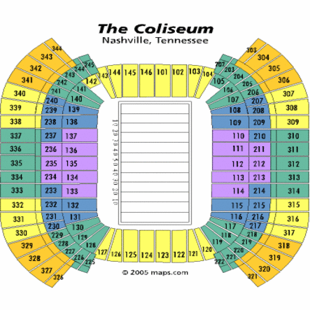 seating tennessee